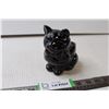 Image 1 : Pottery Black Cat "Vase-Sugar" 5" High