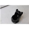 Image 5 : Pottery Black Cat "Vase-Sugar" 5" High