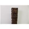 Image 2 : Totem Pole Hand Carved 14" Signed Dave Williams