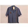 Image 1 : Corner Gas Blue Shirt Beige Flutes on Back CTV Crest L-XL