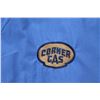 Image 4 : Corner Gas Blue Shirt Beige Flutes on Back CTV Crest L-XL