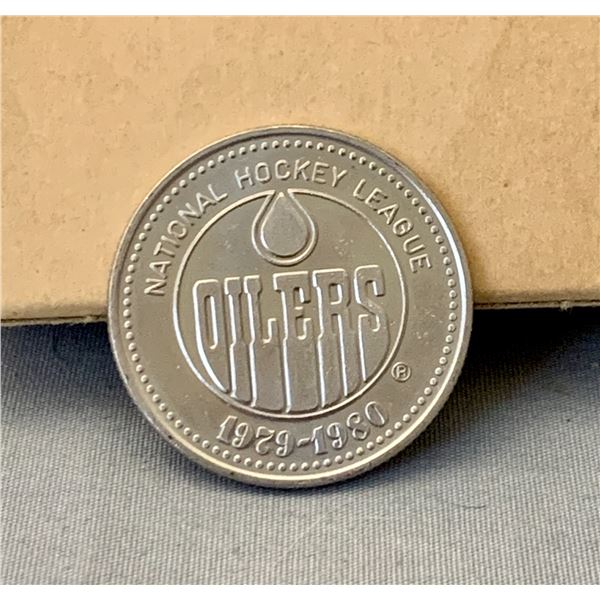Edmonton Oilers 1979-80 Gretzky/Northlands Colosseum Coin