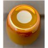 Image 6 : Imperial Art Glass Co. Lead Lustre Orange Glaze on Milk Glass Blown Art Glass Vase - Circa 1907