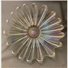 Image 1 : Indiana Carnival Glass Starburst Large Serving Bowl