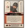 Image 2 : Adam Fantilli Team Canada Junior 2022 Hockey Card - 3rd Overall Draft Pick