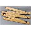 Image 4 : Vintage Made in France Wooden/Metal Folding Meter Stick