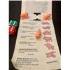 Image 2 : Vintage Tequila PIGS Drinking Game with Original Instructions - (3) Pigs, (2) Dice