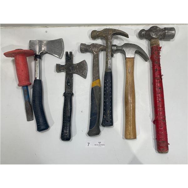 Hammers, Axes & Chisel
