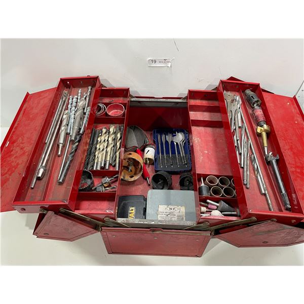 Large Toolbox w/ Bits