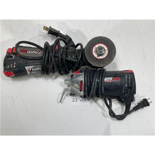 RotoZip DR1 Drywall Router & RotoZip RZ1 Beck Auctions Inc.