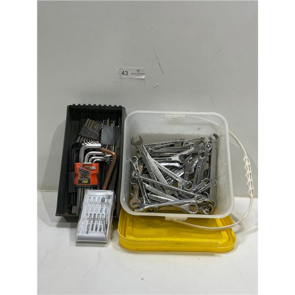 Various Wrenches, And Allen Keys