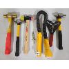 Image 1 : LOT OF 6 - MASTERALL BALLPEEN HAMMERS & WORK LIGHT ETC