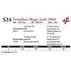 Image 1 : VERMILION MAGIC LADY 2063