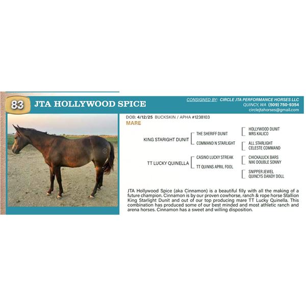JTA Hollywood Spice