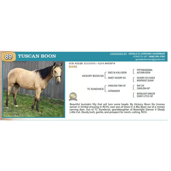 Tuscan Boon