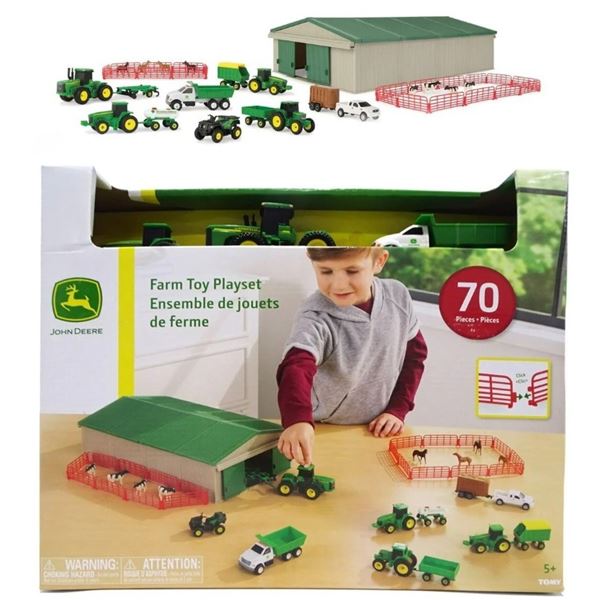 John Deere Farm Toy Set
