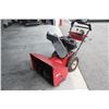 Image 1 : MasterCraft 27" walkbehind snowblower, gas, electric start, tire chains