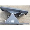 Image 2 : Unknown 4' hydraulic angle blade, skidsteer quick tach
