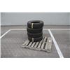 Image 1 : Yokohoma set of 4, 225/65R-17 AVID snow tires, used