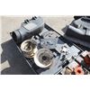 Image 10 : skid of misc mower parts