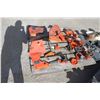 Image 6 : skid of misc mower parts