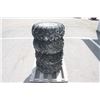 Image 2 : Mag Off Road set of 4/ 25x10.00-12 tires on 4 bolt Kubota RTV alluminum rims, 100% tread