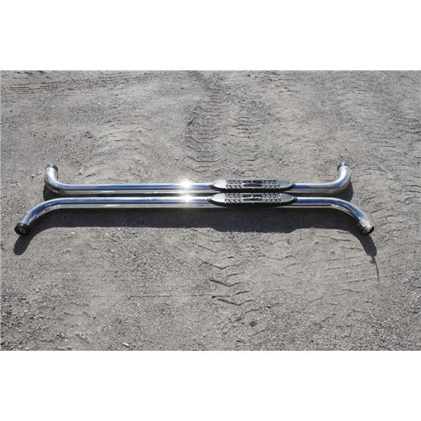 GMC pickup truck running boards