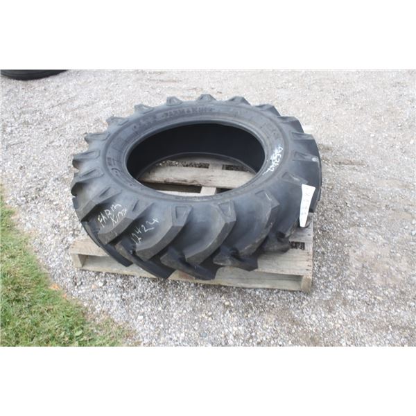 Farm King 1, 12.4-24 tractor tire, 100%