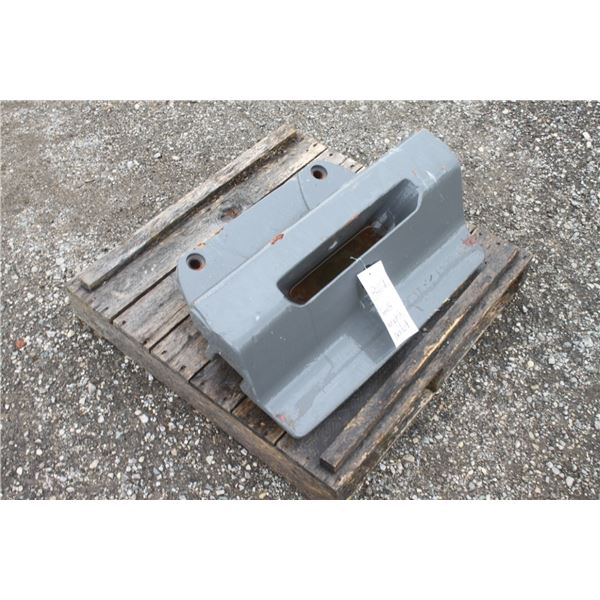 front weight block, came off of Fendt tractor