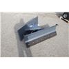 Image 1 : Unknown 4' hydraulic angle blade, skidsteer quick tach