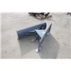Image 3 : Unknown 4' hydraulic angle blade, skidsteer quick tach