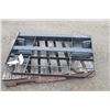 Image 1 : Unknown 2200Lb pallet fork back, less forks, skidsteer QT