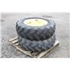 Image 2 : JD pair of 12.4-24 tires on rims