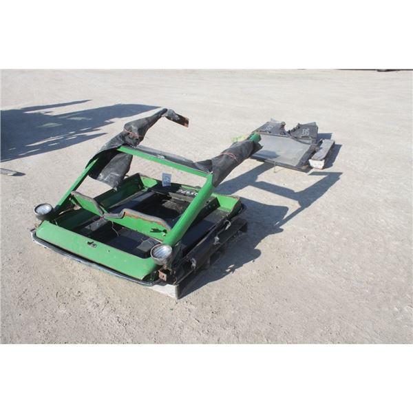 Unknown canopy and heat houser to fit JD tractor