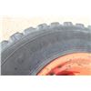 Image 5 : Nokian set of 2, 360/80R24 tires on steel centers rim to fit Kubota M6 tractors