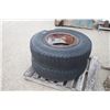 Image 2 : Firestone set of 2, 10.00-20 tire and rims