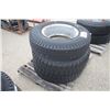 Image 2 : Bridgestone set of 3, 9.00-20 tires and rims