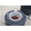 Image 4 : Firestone pair of 2, 9.00-20 tire and rims