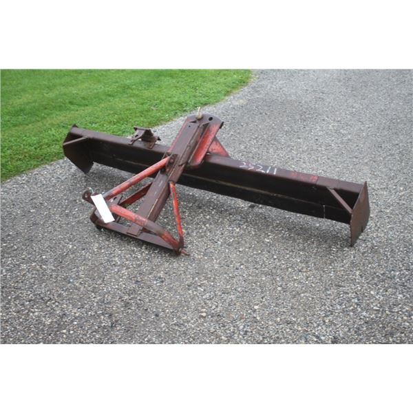 Unknown 8' scraper blade, 3pth