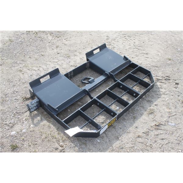 Unknown pallet fork back, less forks