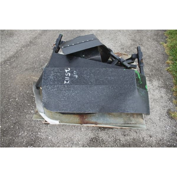 Ginseng fenders and skid plate to fit JD 5420