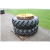 Image 3 : Firestone pair of 2, 15.5x38 T Rail snap-on duals, hardware