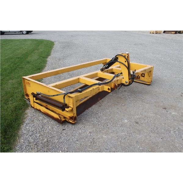 DoMor DuraGrader HA96, hydraulic angle blade, 3pth