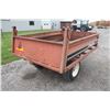 Image 3 : Weber Lane single axle dump wagon