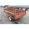 Image 4 : Weber Lane single axle dump wagon