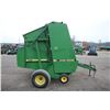 Image 5 : JD 535 round baler, net wrap, hydraulic pickup, monitor, local consignment