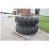Image 2 : Goodyear set of 2, 20.8x38 T-rail duals, 50%, hardware