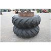 Image 3 : Goodyear set of 2, 20.8x38 T-rail duals, 50%, hardware