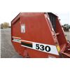 Image 15 : Hesston 530 4x4 round baler, manual tie, tie crowder wheels
