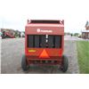 Image 7 : Hesston 530 4x4 round baler, manual tie, tie crowder wheels